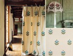 WILLIAM MORRIS TULIP EMBROIDERY FABRIC